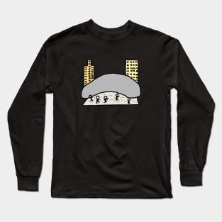 Chicago Bean Long Sleeve T-Shirt